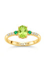 Three Stone Eternity Ring