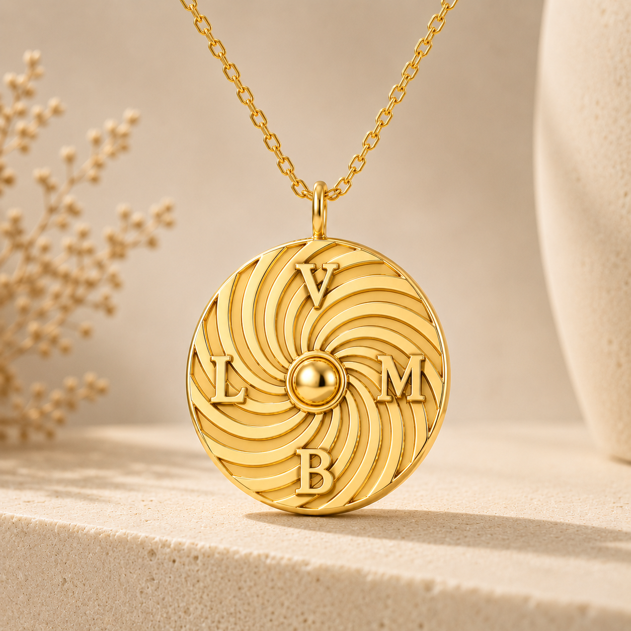 Custom Medallion Necklace